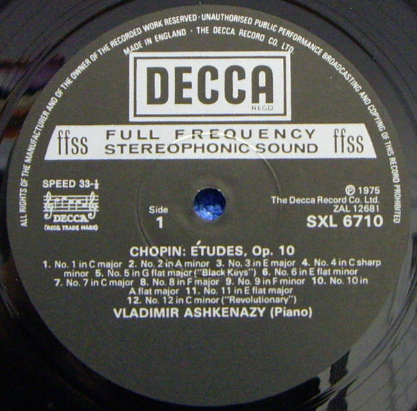 Etudes Op. 10 & Op. 25