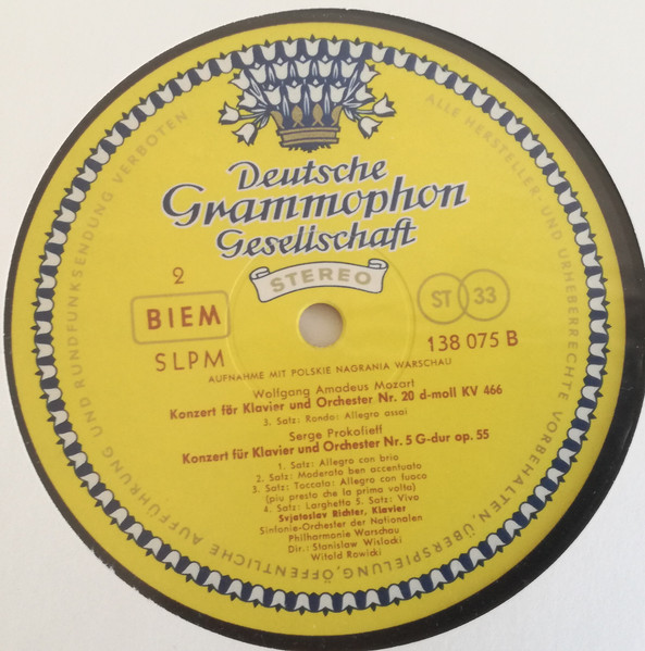 Klavierkonzert D-moll KV 466 / Klavierkonzert Nr. 5 G-dur Op. 55