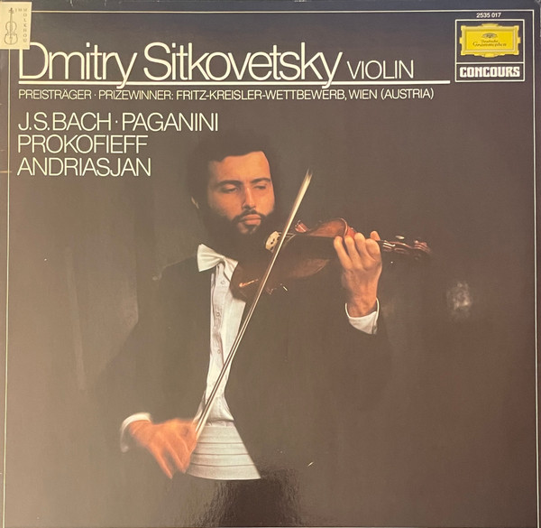 J.S. Bach, Paganini, Prokofieff, Andriasjan