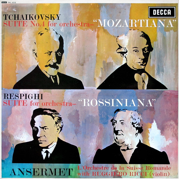 Suite No.4 For Orchestra - "Mozartiana" / Suite For Orchestra - "Rossiniana"