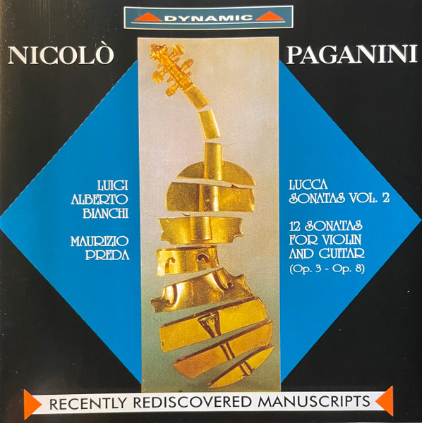 Lucca Sonatas Vol. 2 . 12 Sonatas For Violin And Guitar (Op. 3 - Op. 8)