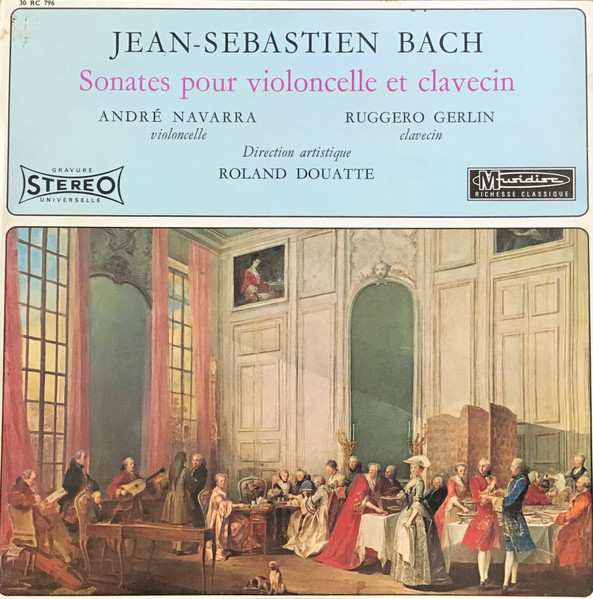 Sonates Pour Violoncelle Et Clavecin