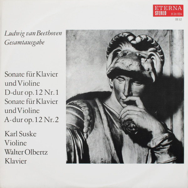 Sonate F&uuml;r Klavier Und Violine D-dur Op. 12 Nr. 1 / Sonate F&uuml;r Klavier Und Violine A-dur Op. 12 Nr. 2