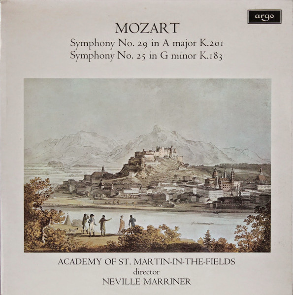 Symphony No. 29 In A Major K. 201 / Symphony No. 25 In G Minor K. 183