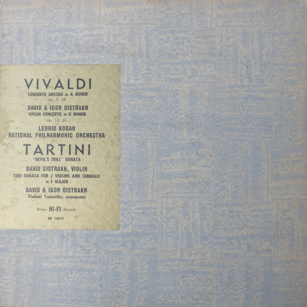 Concerto Grosso In A Minor / Violin Concerto In G Minor / "Devil's Trill" Sonata / Trio Sonata