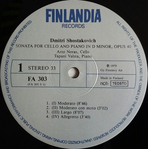 Sonata For Cello And Piano / Sonata For Cello And Piano &rdquo;Arpeggione&rdquo;