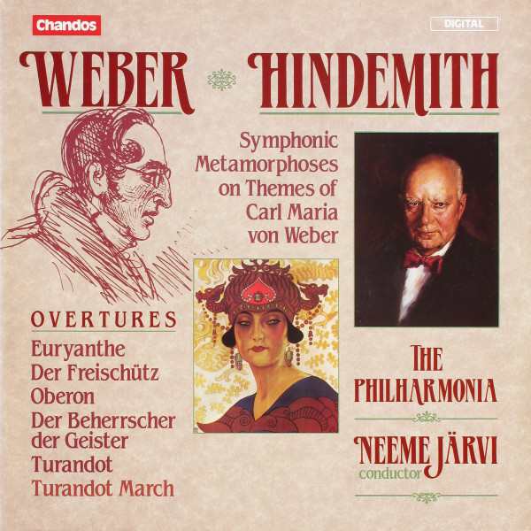 Symphonic Metamorphoses On Themes Of Carl Maria Von Weber / Overtures