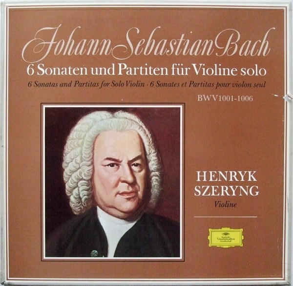6 Sonaten Und Partiten F&uuml;r Violine Solo, BWV 1001-1006
