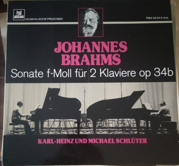 Sonate F-Moll F&uuml;r 2 Klaviere Op 34b