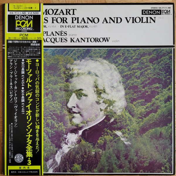 Sonatas For Piano And Violin, Vol. 3