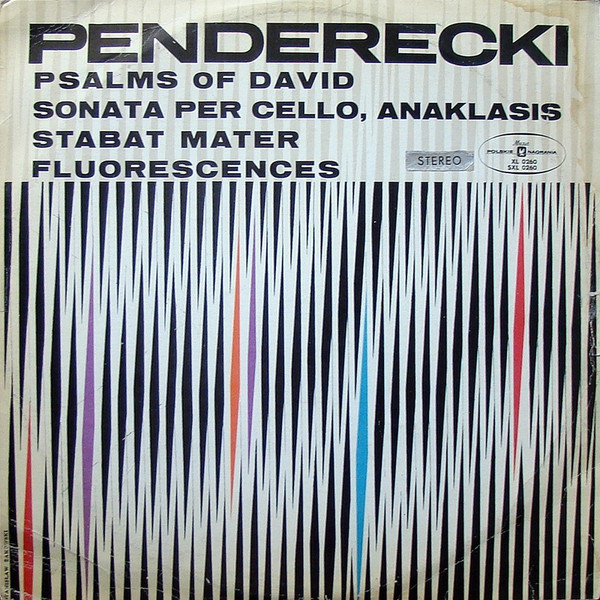Psalms Of David / Sonata Per Cello / Anaklasis / Stabat Mater / Fluorescences