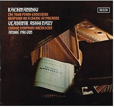 The Four Piano Concertos, Rhapsody On A Theme Of Paganini