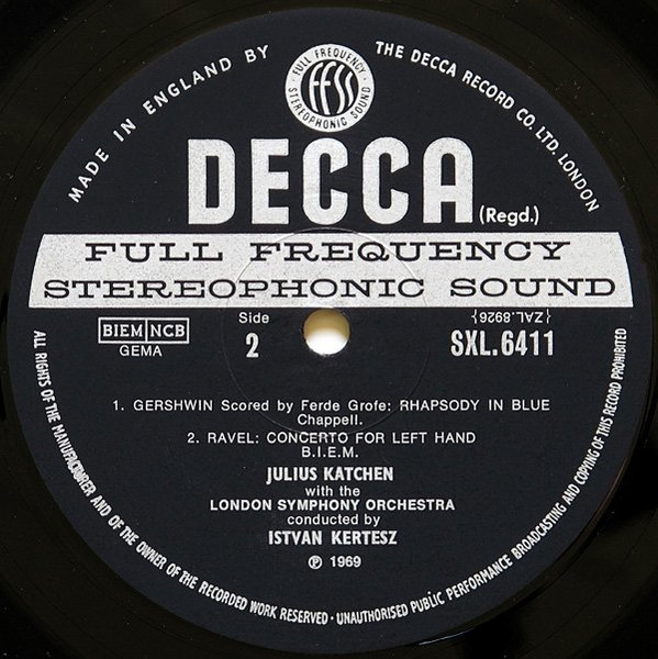 Piano Concerto No. 3 / Rhapsody In Blue / Concerto For Left Hand