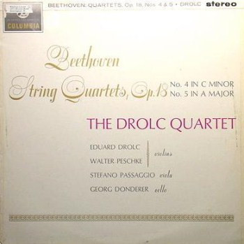String Quartets, Op. 18 No. 4 In C Minor / No. 5 In A Major