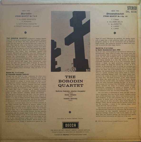 Quartet No 2 / Quartet No 8