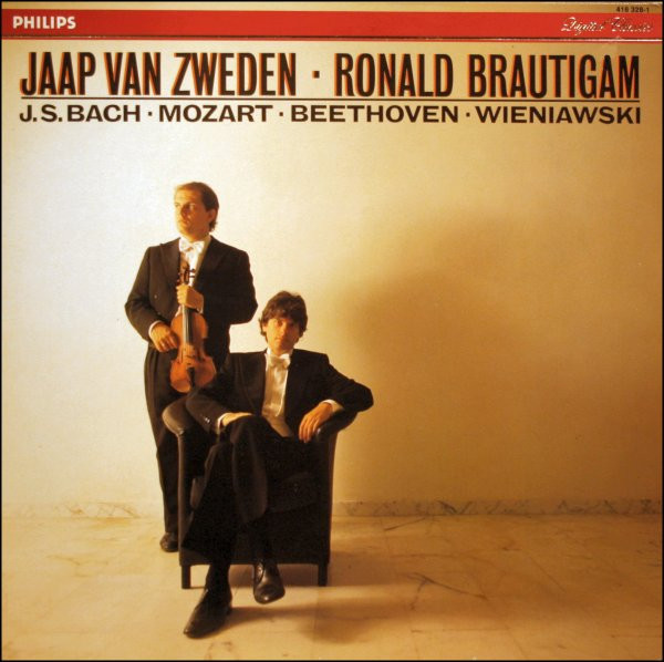 Jaap Van Zweden ▪ Ronald Brautigam  J.S. Bach / Mozart / Beethoven / Wieniawski