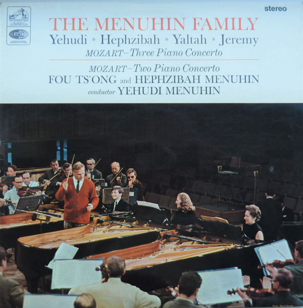 The Menuhin Family, Mozart - Three Piano Concerto, Mozart - Two Piano Concerto