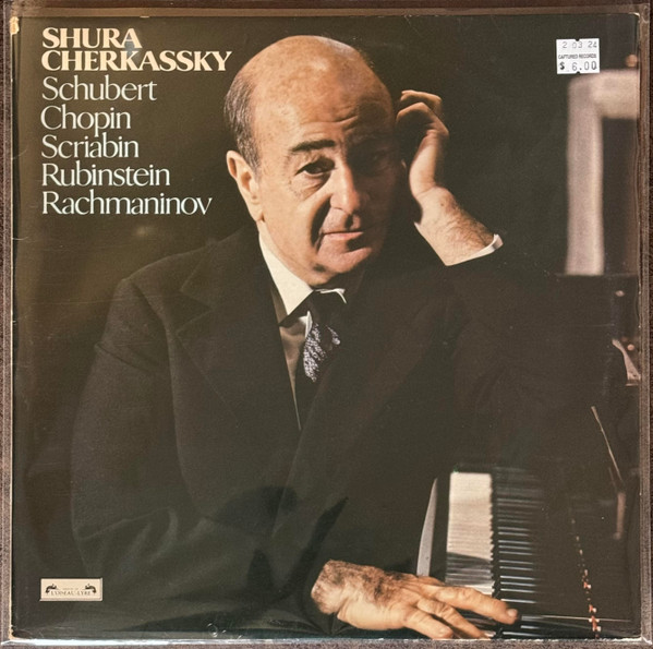 Shura Cherkassky Schubert Chopin Scriabin Rubinstein Rachmaninov