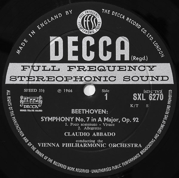 Symphony No 7 / Prometheus Overture