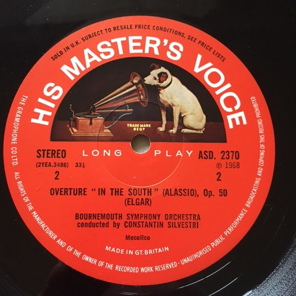 In The South (Alassio) / Fantasia On A Theme By Thomas Tallis, The Wasps Overture