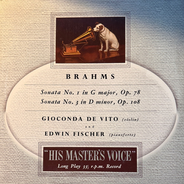 Sonata No. 1 In G Major, Op. 78 / Sonata No. 3 In D Minor, Op. 108