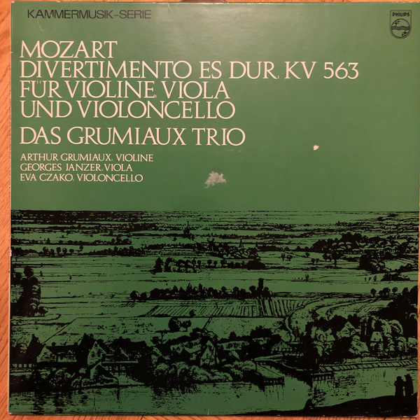 Divertimento Es Dur, KV 563 F&uuml;r Violine, Viola Und Violoncello