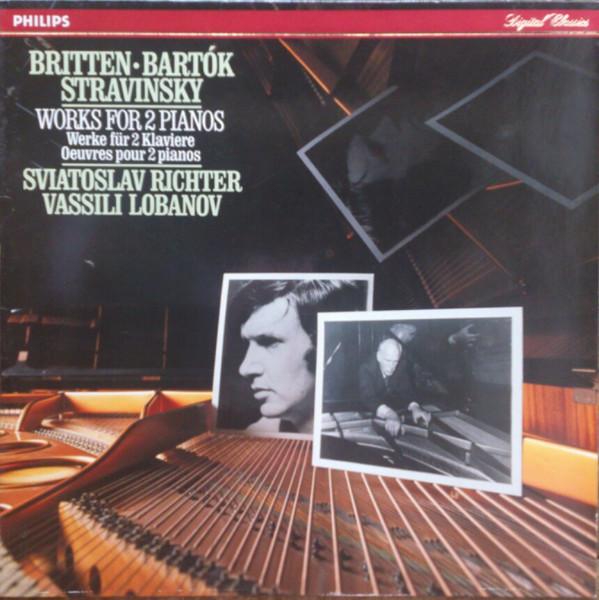 Works For 2 Pianos: Britten/Bartok/Stravinsky