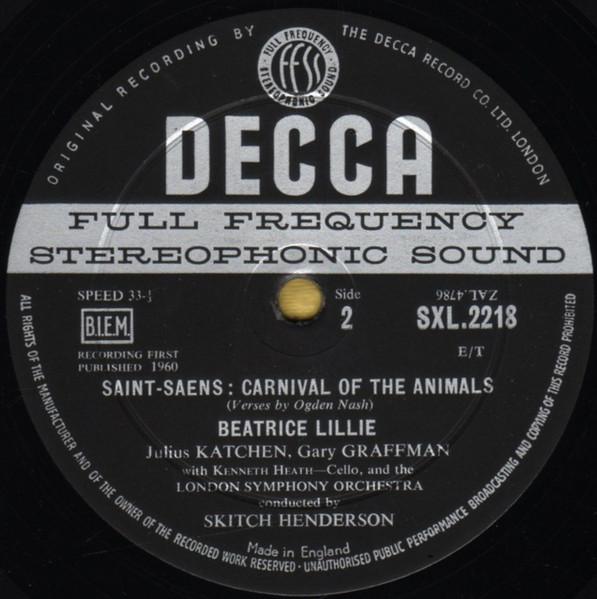 Peter And The Wolf / Carnival Of The Animals
