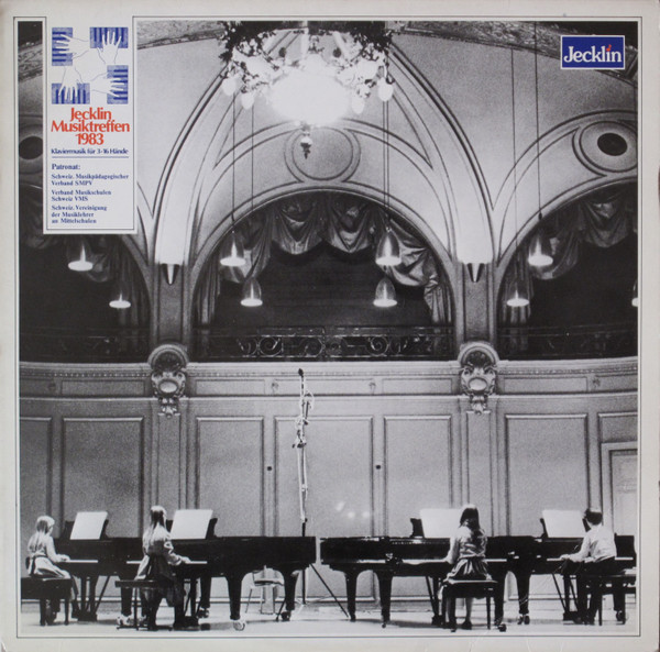 Jecklin Musiktreffen 1983 - Klaviermusik F&uuml;r 3-16 H&auml;nde