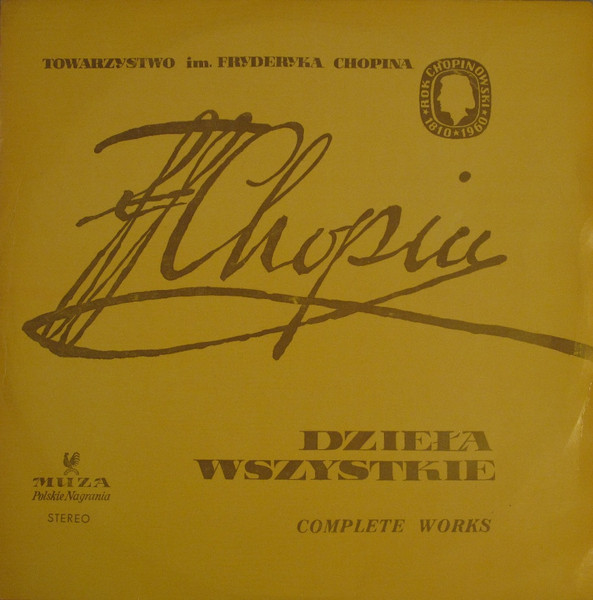 Dzieła Wszystkie = Complete Works - Sonata Na Fortepian I Wiolonczelę G-Moll, Op. 65 / Sonata Na Fortepian C-Moll, Op. 4