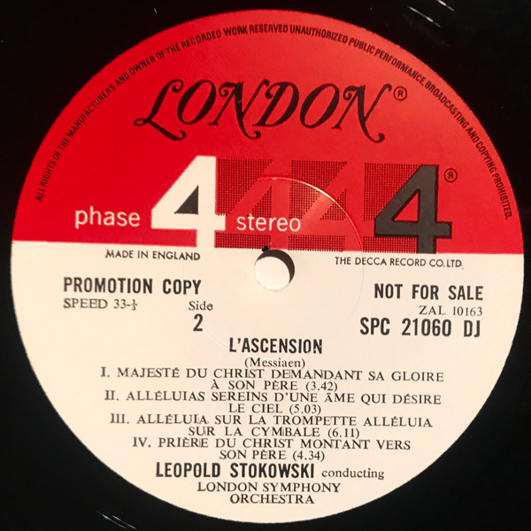 Orchestral Set (Number 2) / L'Ascension