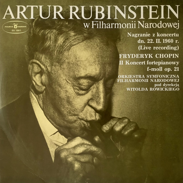 Artur Rubinstein W Filharmonii Narodowej (Live Recording)