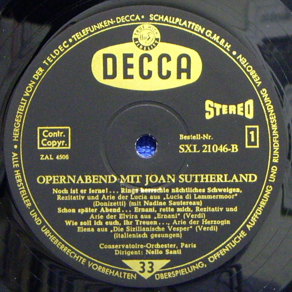 Opernabend Mit Joan Sutherland