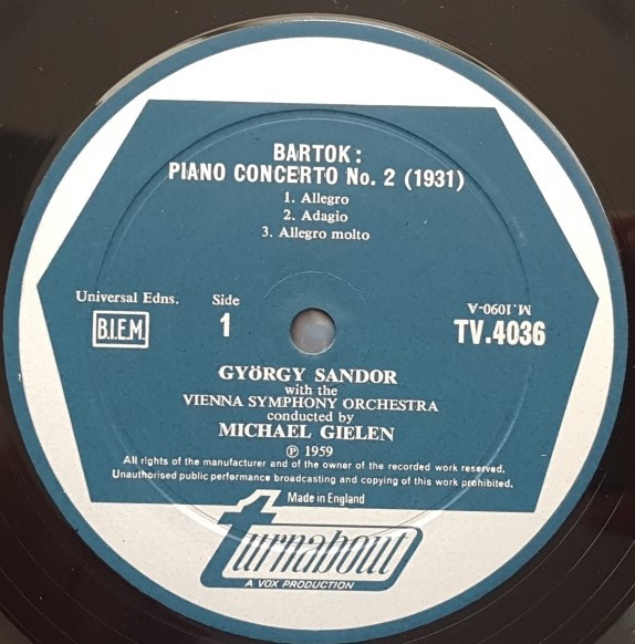 Piano Concerto No. 2 / Sonata For 2 Pianos And Percussion