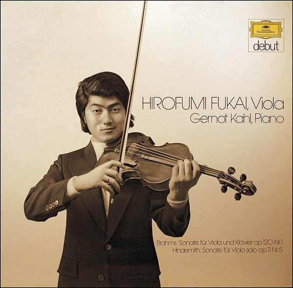 Sonate F&uuml;r Viola Und Klavier, Op.120 Nr.1 / Sonate F&uuml;r Viola Solo, Op.11 Nr.5