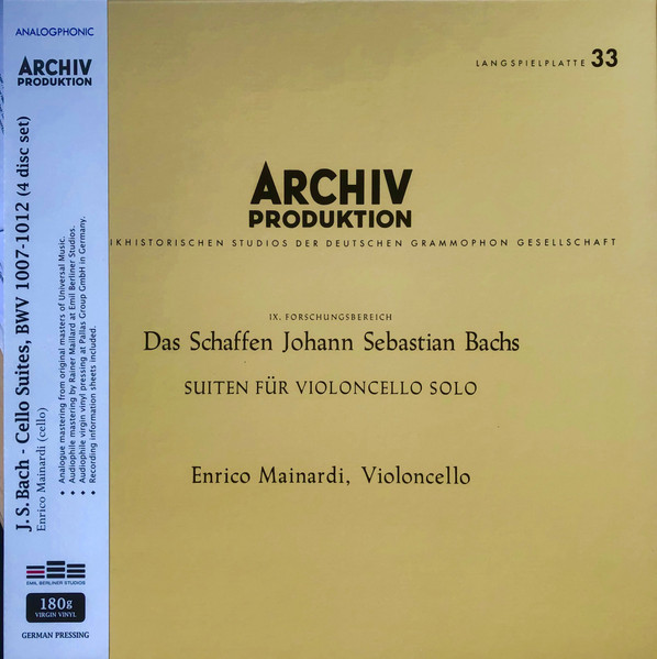 Suiten f&uuml;r Violoncello Solo