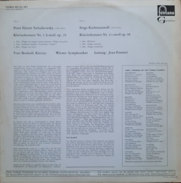 Klavierkonzert Nr. 1 / Klavierkonzert Nr. 2