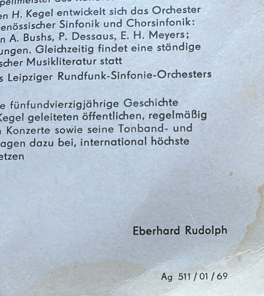 An Der Sch&ouml;nen Blauen Donau - Herbert Kegel Dirigiert Strau&szlig;-Walzer