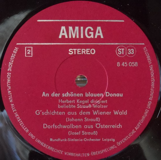 An Der Sch&ouml;nen Blauen Donau - Herbert Kegel Dirigiert Strau&szlig;-Walzer