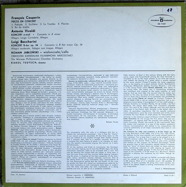 Cello Concertos