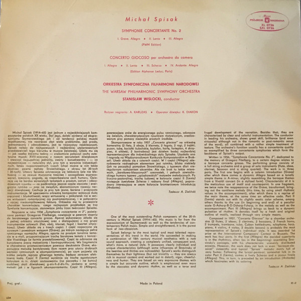 Concerto Giocoso Symphonie Concertante No. 2