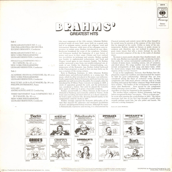 Brahms' Greatest Hits