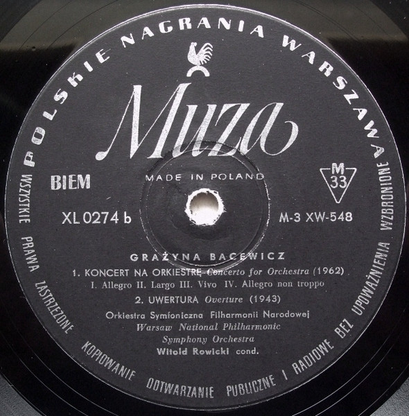 Musica Sinfonica In Tre Movimenti / Pensieri Notturni / Overture / Concerto For Orchestra