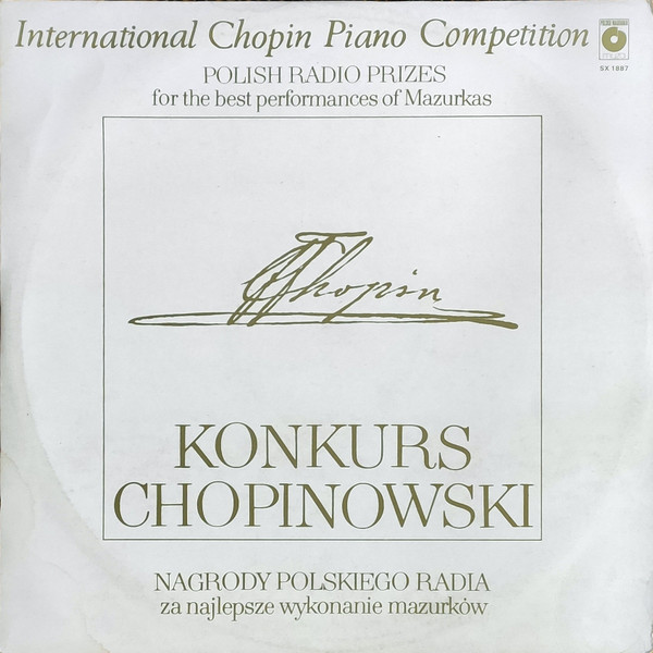 International Chopin Piano Competition: Polish Radio Prizes For The Best Performances Of Mazurkas