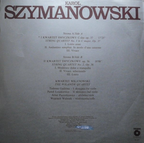 Two String Quartets