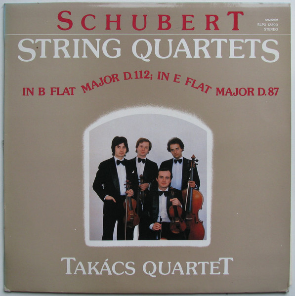 String Quartets In B Flat Major D.112; In E Flat Major D.87