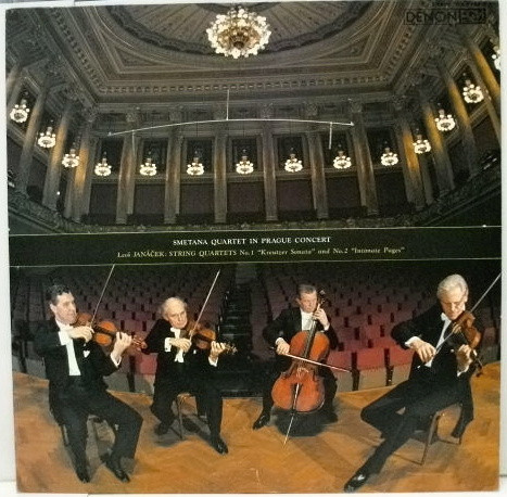 Smetana Quartet In Prague Concert, String Quartet No 1 (Inspired By Tolstoy's "Kreutzer Sonata&rdquo;)   String Quartet No 2 (Intimate Pages)