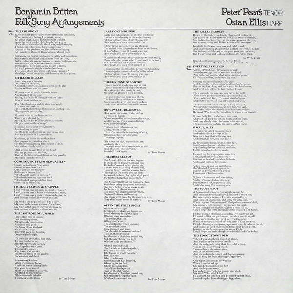 Folk Song Arrangements