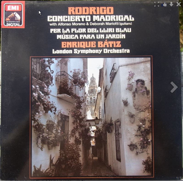 Concierto Madrigal / Per La Flor Del Lliri Blau / M&uacute;sica Para Un Jardin