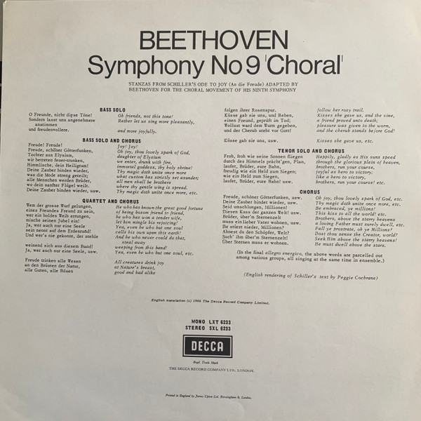 Symphony No 9 'Choral'